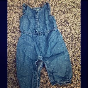 Chambray romper